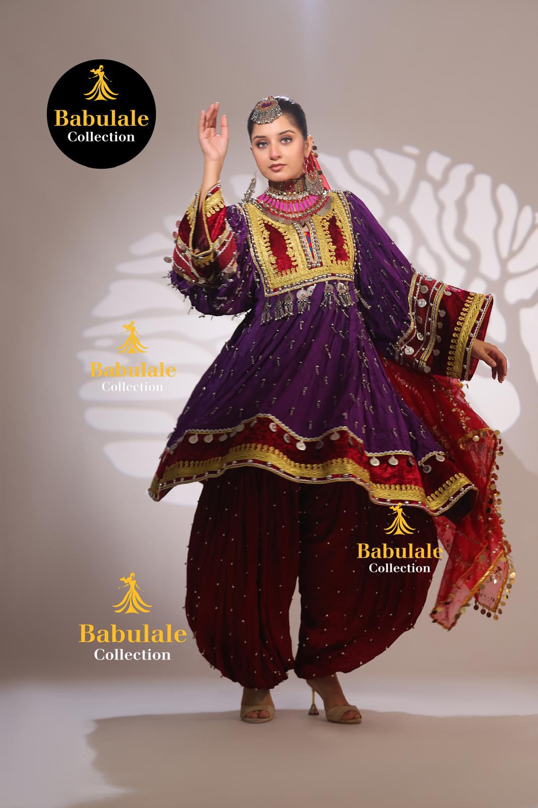 Short Gand E Afghani dress