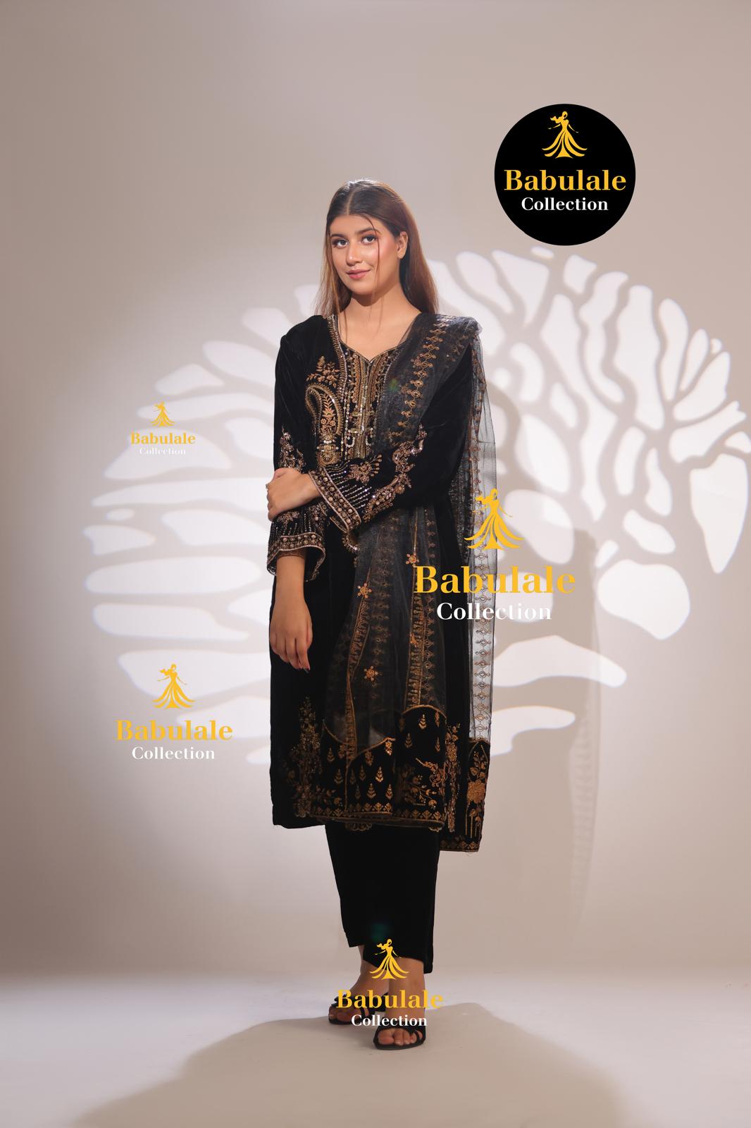 Short Gand E Afghani dress